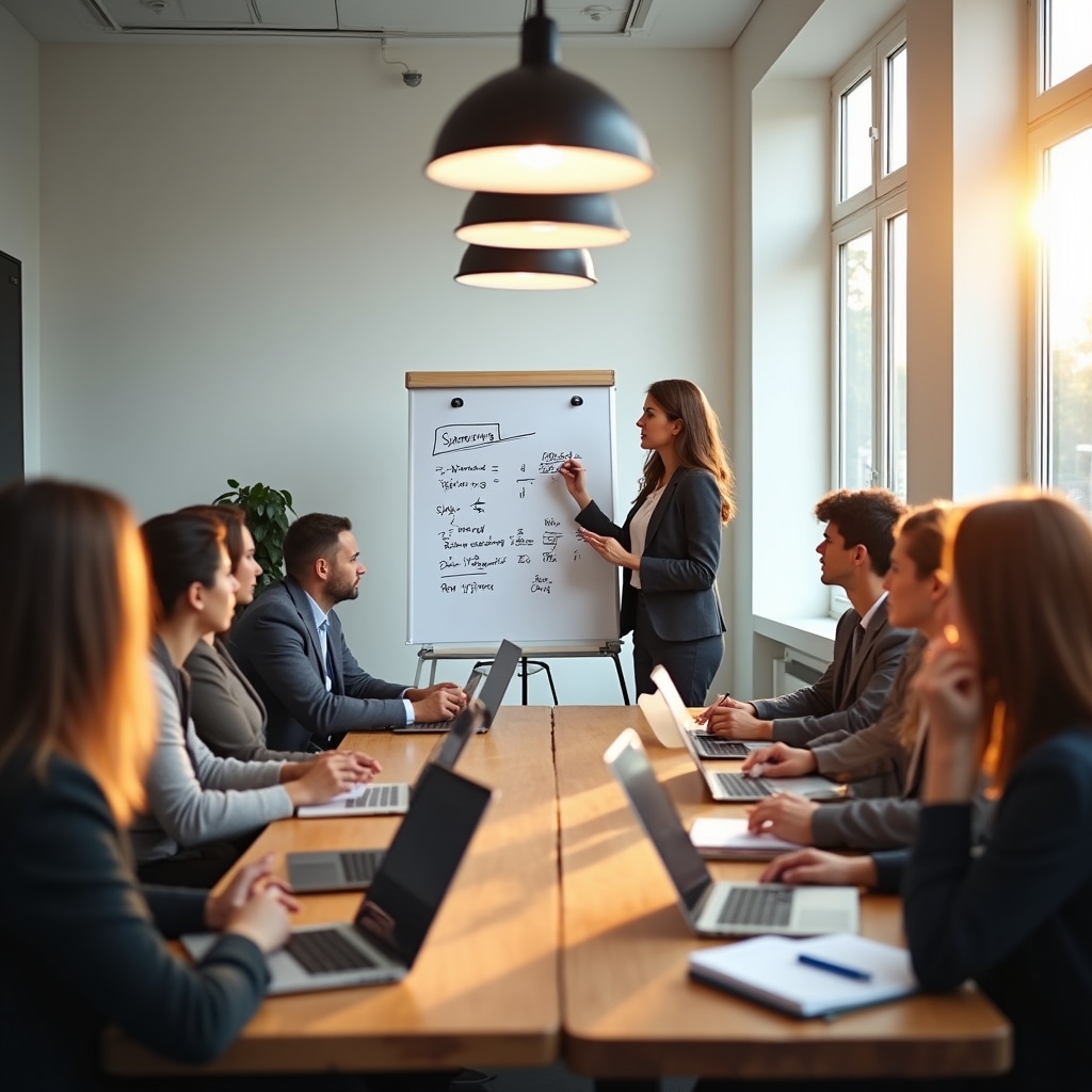 Atelier interactiv de educație financiară cu echipa